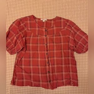 Madewell Blouse Size Small